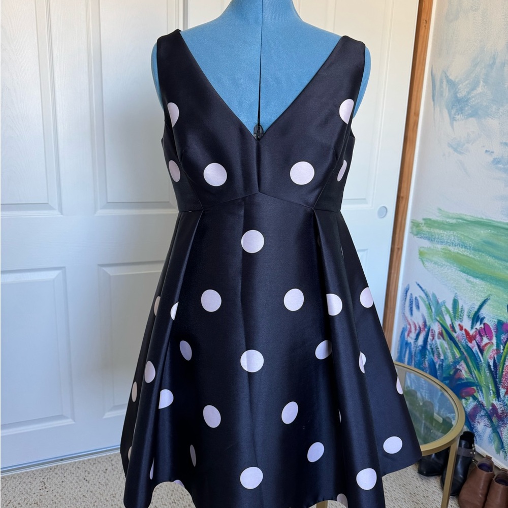 Black Kate Spade Cocktail Dress